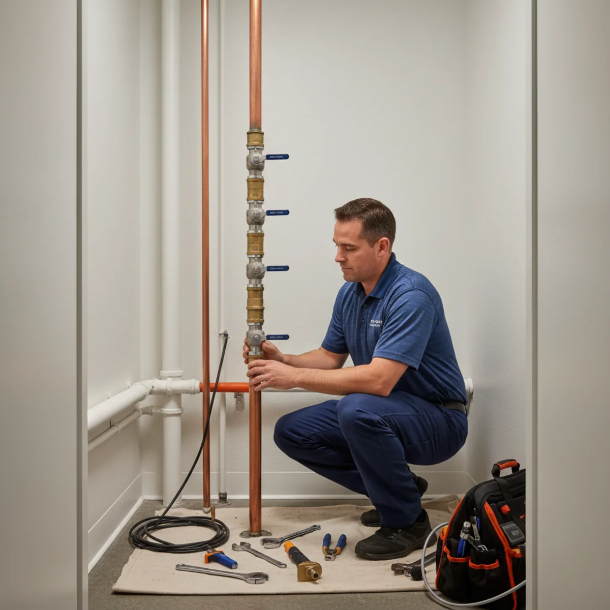 Apartment building plumbing service in Roselle Park NJ