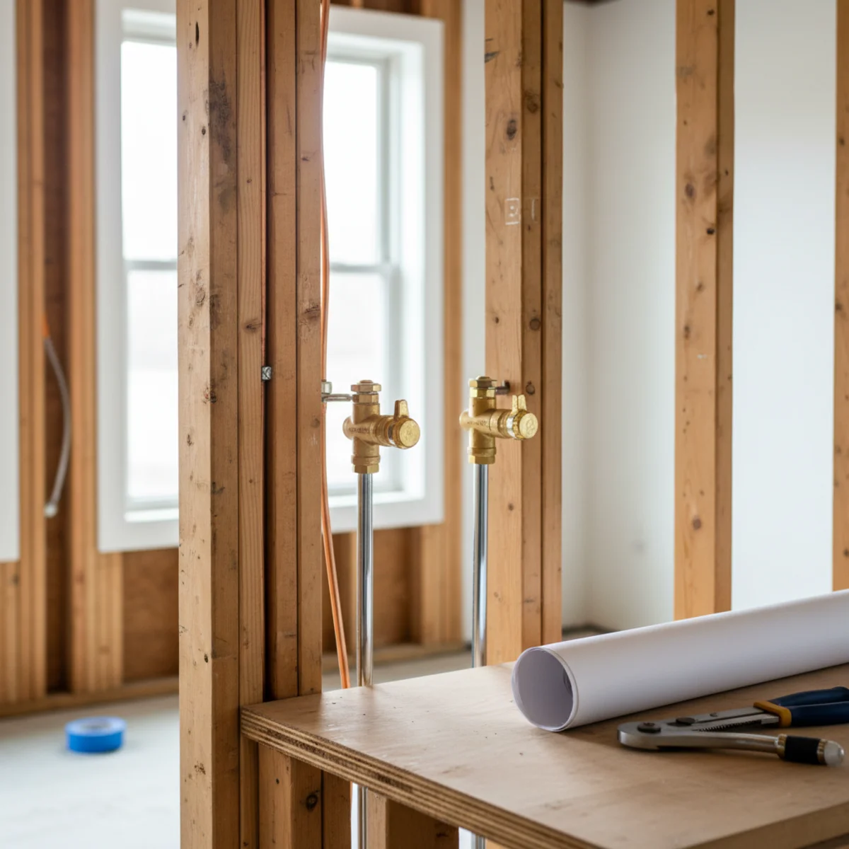 Kitchen plumbing upgrades before a remodel