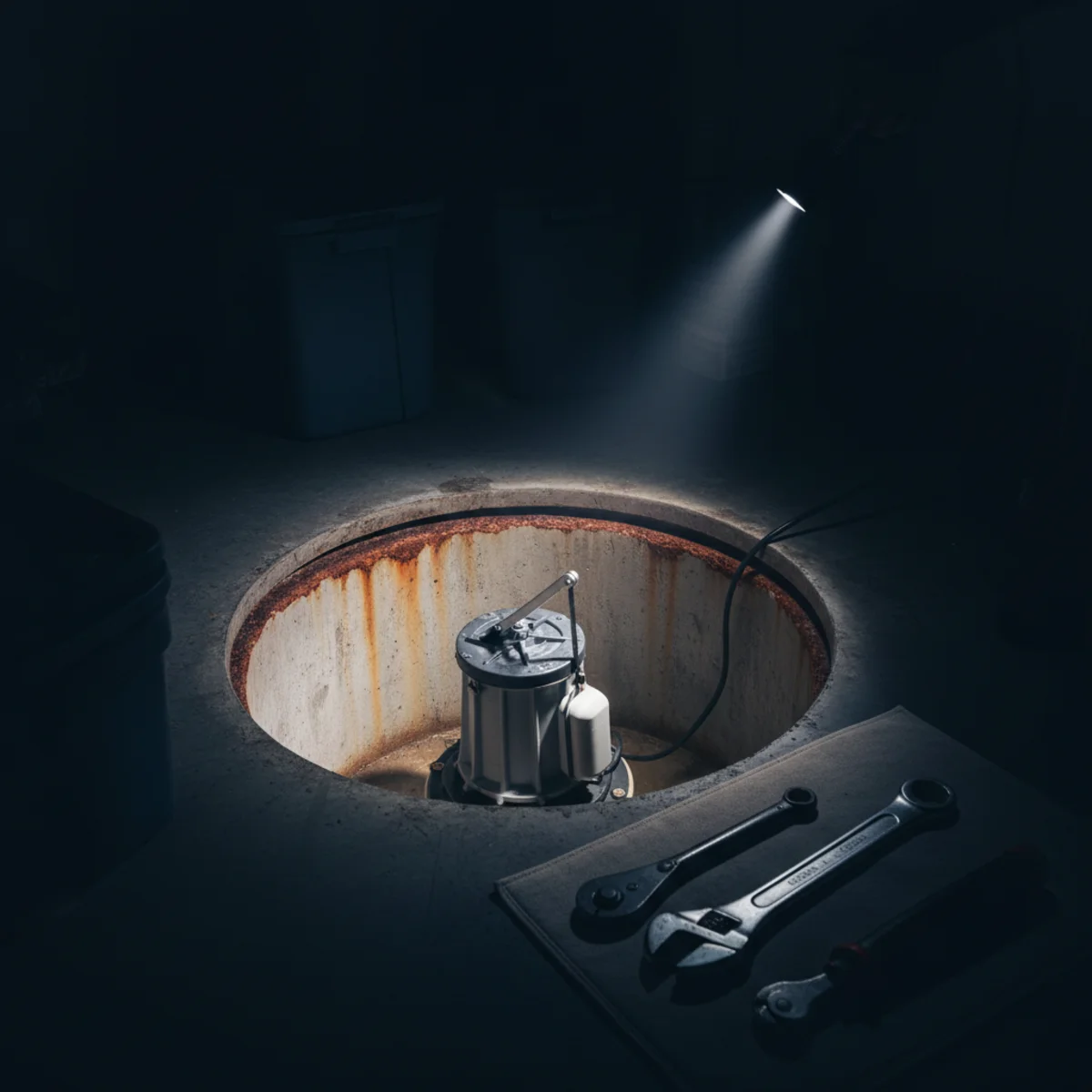 Signs a sump pump is failing