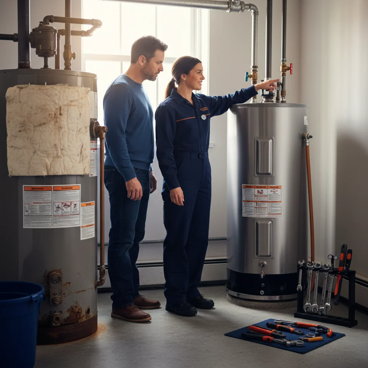 Water heater repair vs replacement