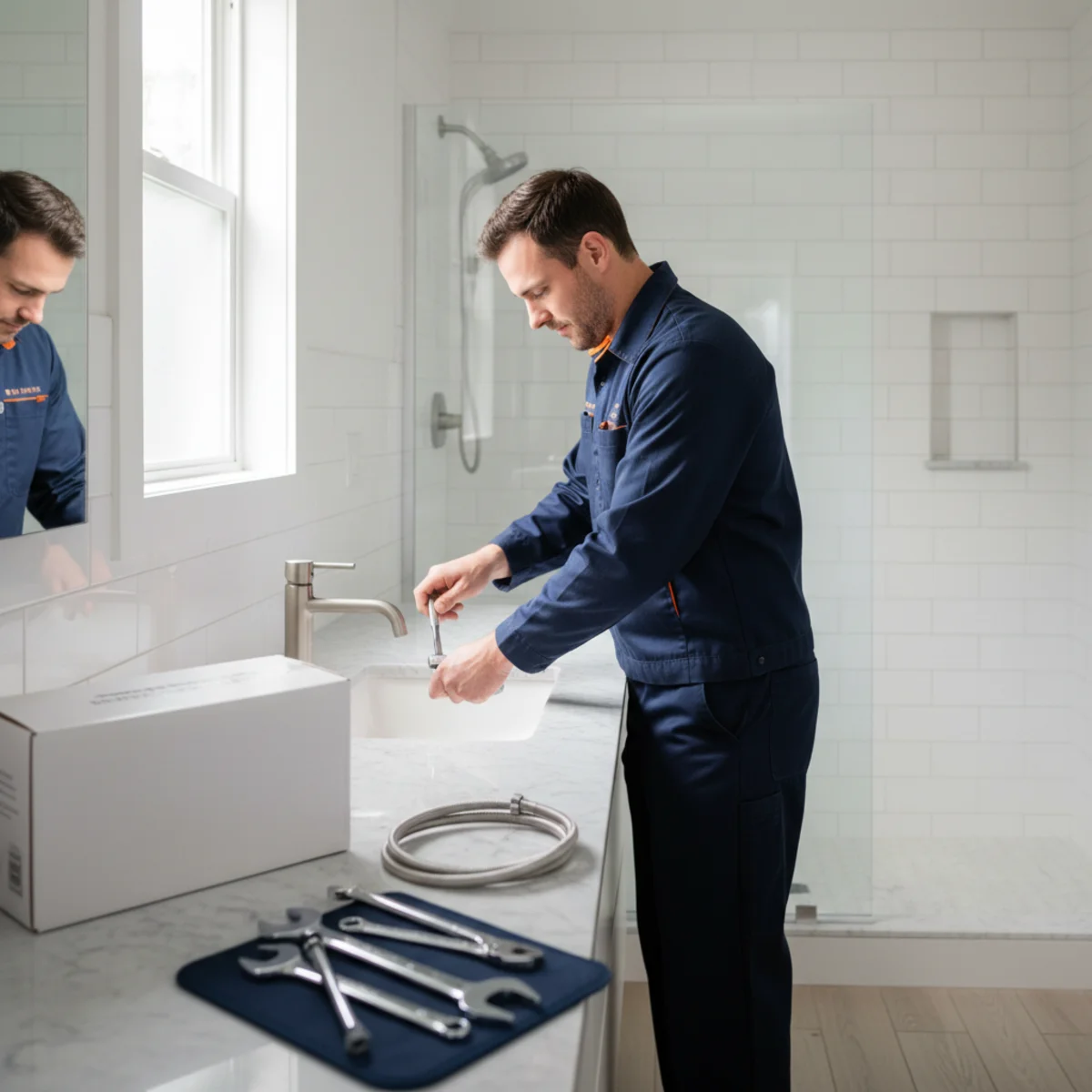 Plumbing fixture installation in Roselle Park NJ
