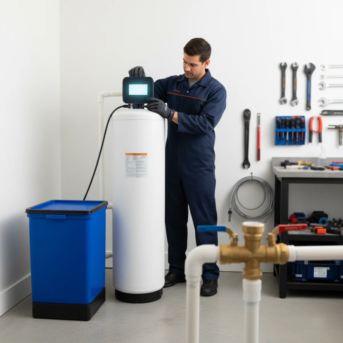 Water softener installation in Roselle Park NJ